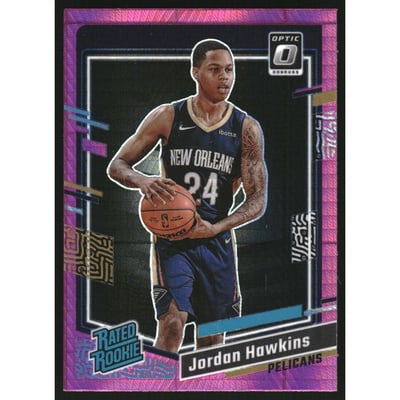 2023-24 Donruss Optic Hyper Pink #238 Jordan Hawkins RR