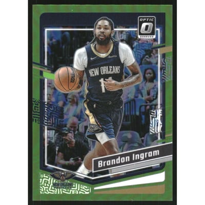 2023-24 Donruss Optic Lime Green #7 Brandon Ingram