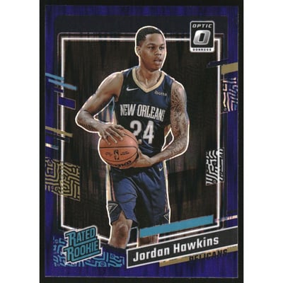 2023-24 Donruss Optic Purple Shock #238 Jordan Hawkins RR