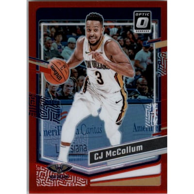 2023-24 Donruss Optic Red #105 CJ McCollum