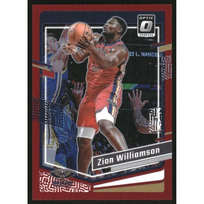 2023-24 Donruss Optic Red #35 Zion Williamson