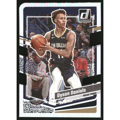 2023-24 Donruss Press Proof Silver Die-Cut #149 Dyson Daniels