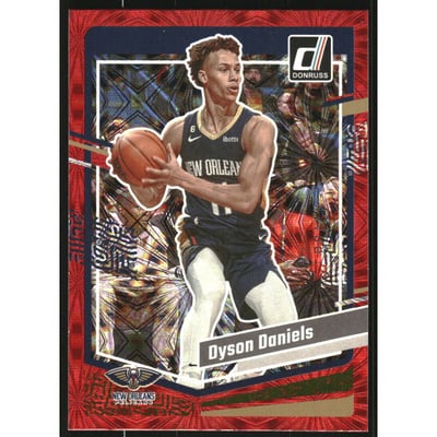 2023-24 Donruss Red Fireworks #149 Dyson Daniels