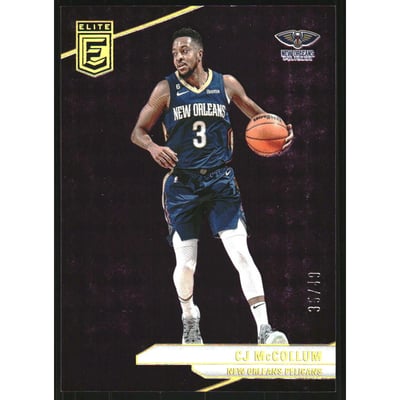 2023-24 Elite Purple #55 CJ McCollum