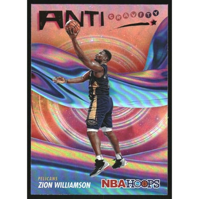 2023-24 Hoops Anti Gravity Holo #4 Zion Williamson