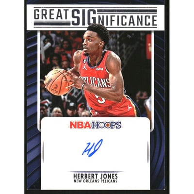 2023-24 Hoops Great SIGnificance #91 Herbert Jones