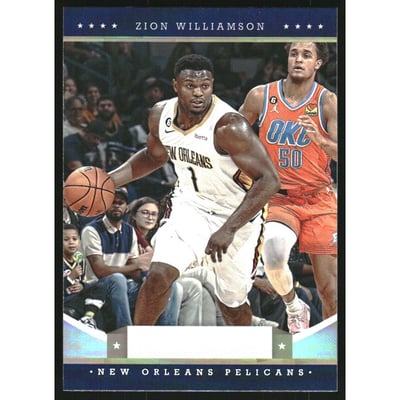 2023-24 Hoops Hoops Throwback #14 Zion Williamson