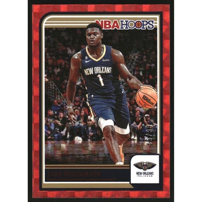 2023-24 Hoops Hyper Red #15 Zion Williamson