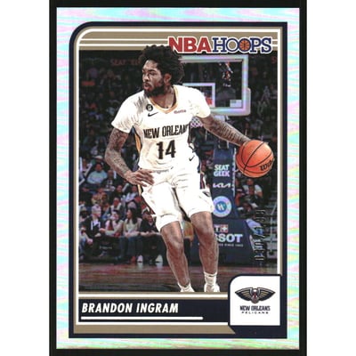2023-24 Hoops Silver #214 Brandon Ingram