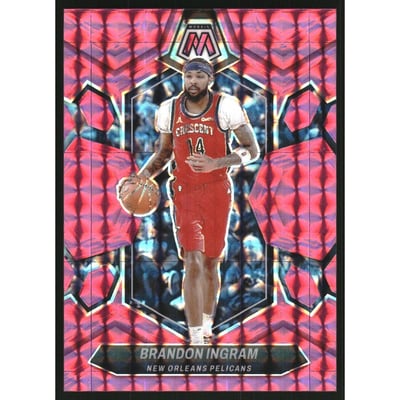 2023-24 Panini Mosaic Mosaic Pink #174 Brandon Ingram