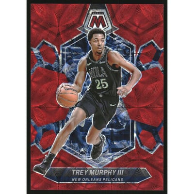 2023-24 Panini Mosaic Mosaic Red International #12 Trey Murphy III