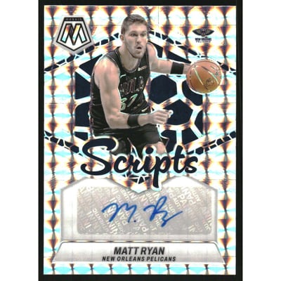 2023-24 Panini Mosaic Scripts #8 Matt Ryan
