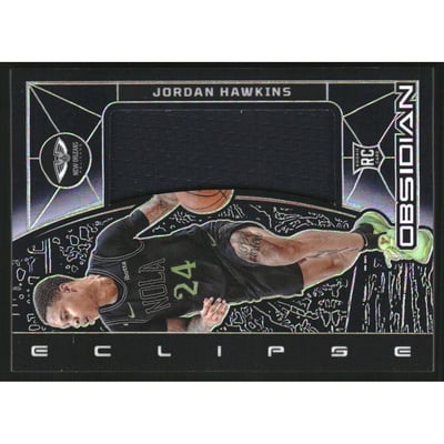 2023-24 Panini Obsidian Eclipse Materials #23 Jordan Hawkins