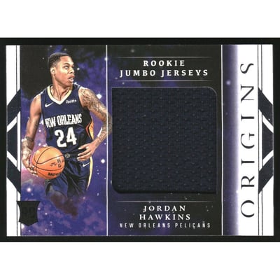 2023-24 Panini Origins Rookie Jumbo Jerseys #15 Jordan Hawkins