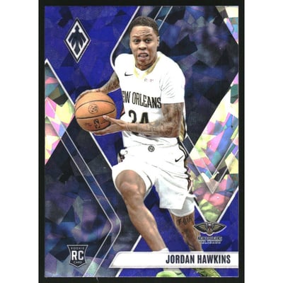 2023-24 Panini Phoenix Blue Ice #254 Jordan Hawkins