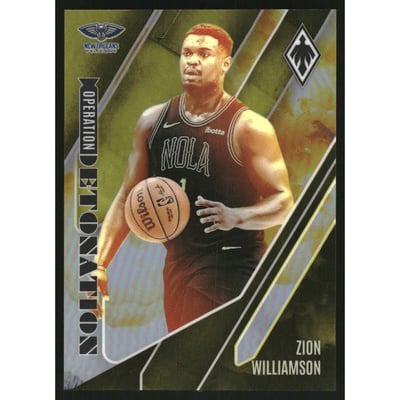 2023-24 Panini Phoenix Operation Detonation Yellow #16 Zion Williamson