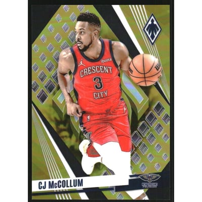 2023-24 Panini Phoenix Yellow #75 CJ McCollum