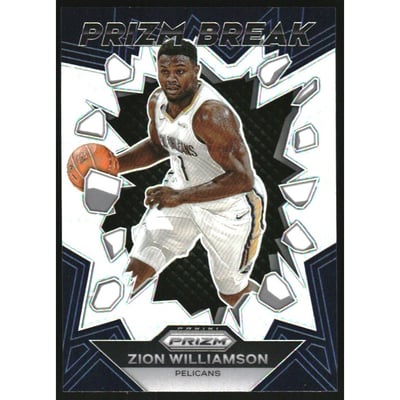 2023-24 Panini Prizm Prizm Break Prizms Silver #1 Zion Williamson