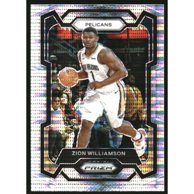 2023-24 Panini Prizm Prizms Pulsar #27 Zion Williamson