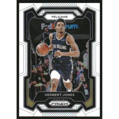 2023-24 Panini Prizm Prizms White #250 Herbert Jones