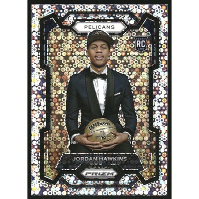 2023-24 Panini Prizm Rookie Variations Fast Break #130 Jordan Hawkins