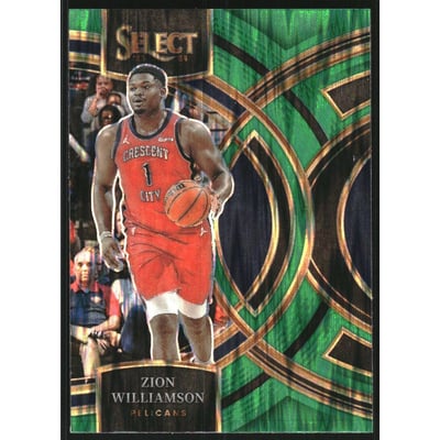 2023-24 Select Prizms Green Shock #165 Zion Williamson