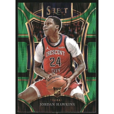2023-24 Select Prizms Green Shock #334 Jordan Hawkins
