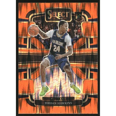 2023-24 Select Prizms Orange Flash #72 Jordan Hawkins