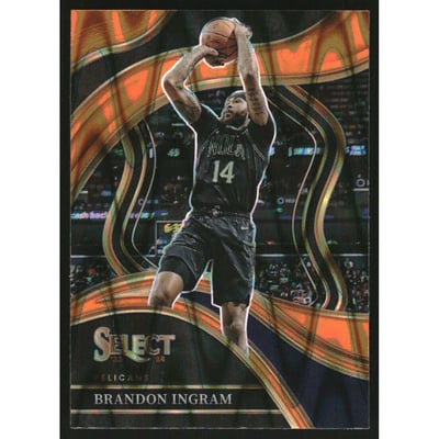 2023-24 Select Prizms Orange Tectonic #228 Brandon Ingram