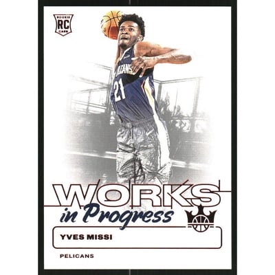 2024-25 Court Kings Works in Progress Ruby #14 Yves Missi