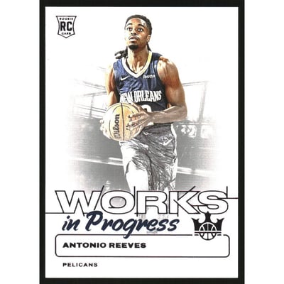 2024-25 Court Kings Works in Progress Violet #24 Antonio Reeves