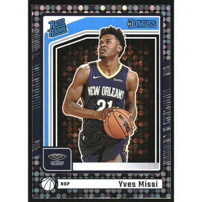 2024-25 Donruss Disco #217 Yves Missi RR