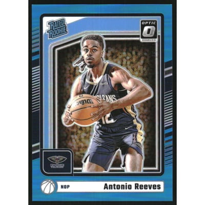 2024-25 Donruss Optic Aqua #266 Antonio Reeves RR