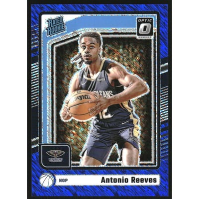 2024-25 Donruss Optic Blue Shimmer #266 Antonio Reeves RR