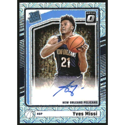 2024-25 Donruss Optic Choice #342 Yves Missi RR AU