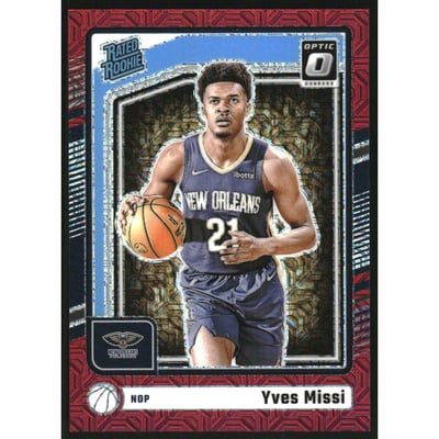 2024-25 Donruss Optic Choice Red #265 Yves Missi RR