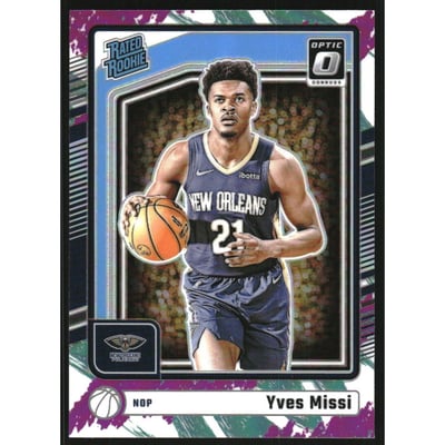 2024-25 Donruss Optic Jazz #265 Yves Missi RR