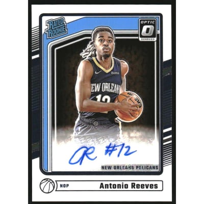 2024-25 Donruss Optic #348 Antonio Reeves RR AU