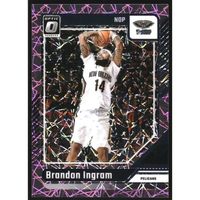 2024-25 Donruss Optic Pink Velocity #150 Brandon Ingram