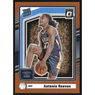 2024-25 Donruss Optic Preview Orange #232 Antonio Reeves RR