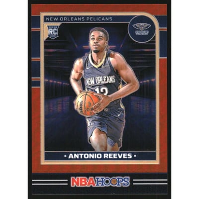 2024-25 Hoops Premium Prizms Orange #277 Antonio Reeves