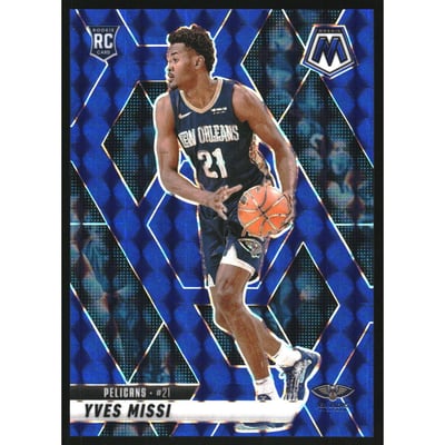2024-25 Panini Mosaic Mosaic Blue #243 Yves Missi