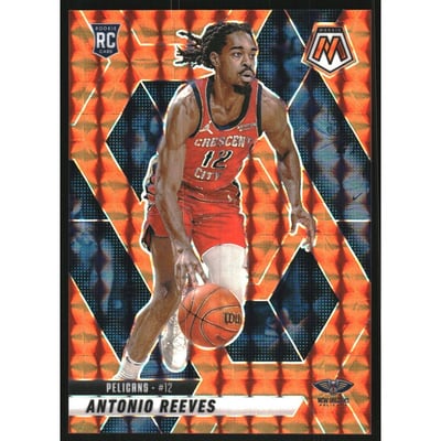 2024-25 Panini Mosaic Mosaic Orange #237 Antonio Reeves