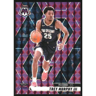 2024-25 Panini Mosaic Mosaic Purple #68 Trey Murphy III