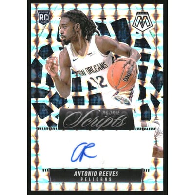2024-25 Panini Mosaic Rookie Scripts #23 Antonio Reeves