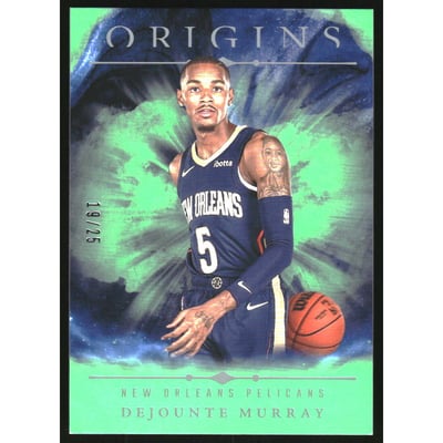 2024-25 Panini Origins Neon Green #14 Dejounte Murray