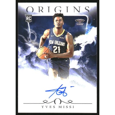 2024-25 Panini Origins Rookie Autographs #37 Yves Missi