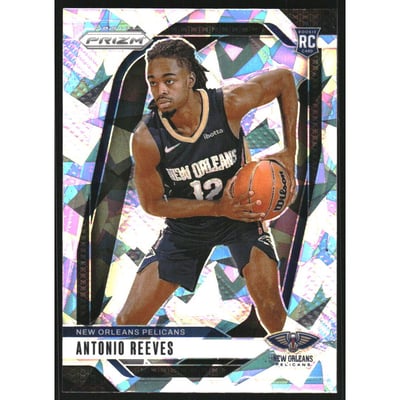 2024-25 Panini Prizm Prizms Ice #253 Antonio Reeves