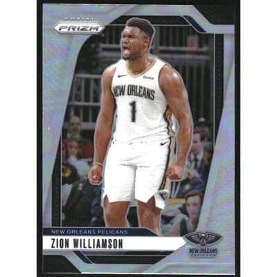 2024-25 Panini Prizm Prizms Silver #10 Zion Williamson