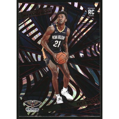 2024-25 Panini Revolution Red Swirl #149 Yves Missi